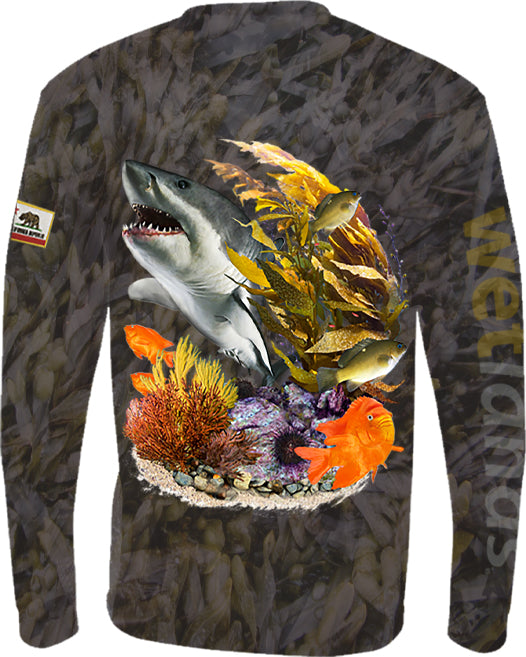 Great White Garibaldi - Wetlands Long Sleeve Gaiter