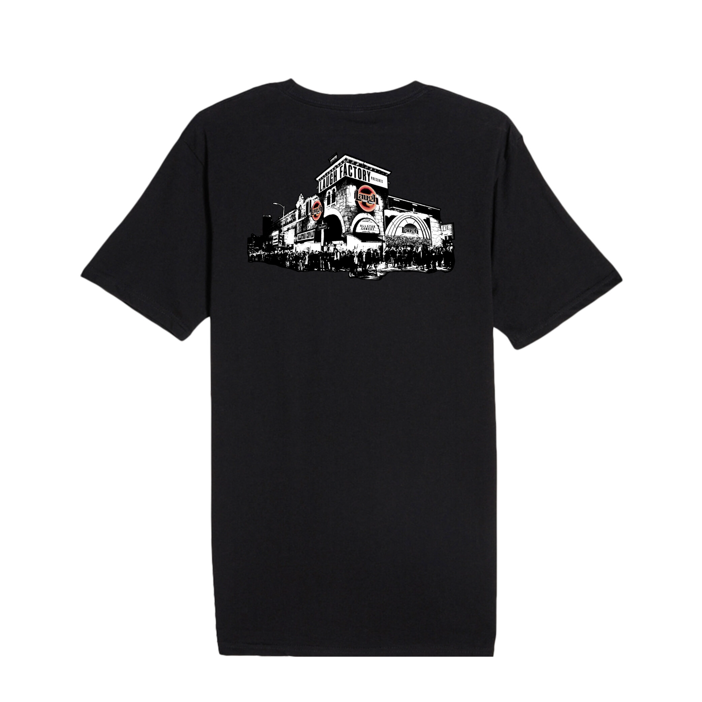 Laugh Factory (Comic) - Premium Unisex T-Shirt BLACK (Bulk Order)