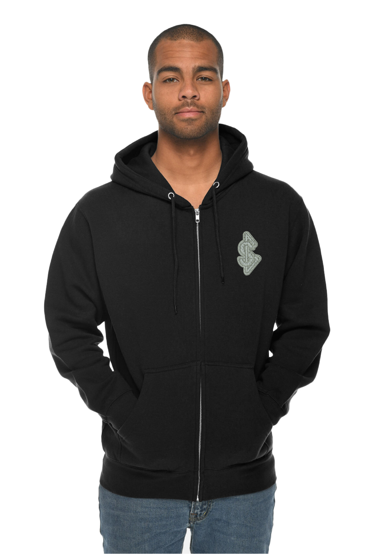Skully Gang Zip Hoodie Sample