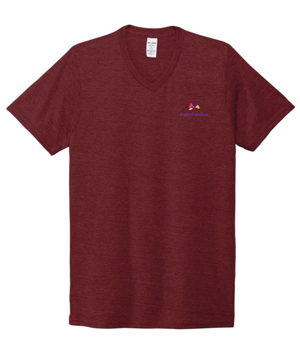 TEST 3POD Allmade Unisex Tri-Blend V-Neck Tee