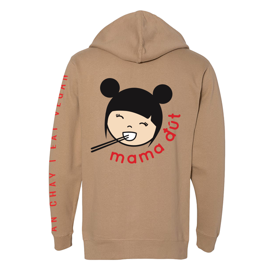 Mama Đút Unisex Zip Up Hoodie