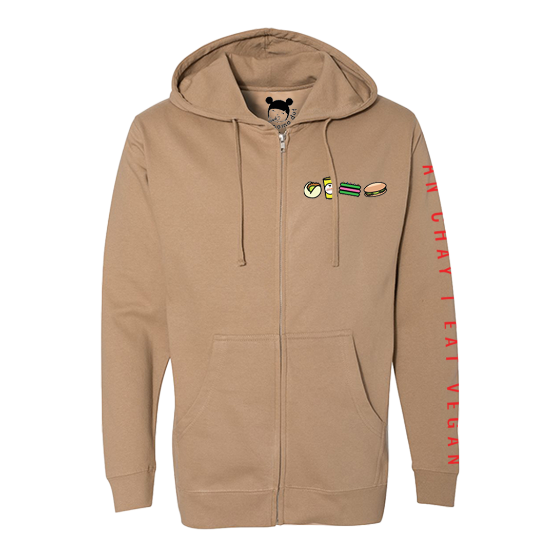 Mama Đút Unisex Zip Up Hoodie