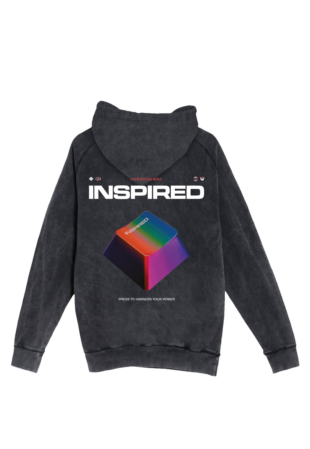 Inspired - Vintage Hoodie Crisp