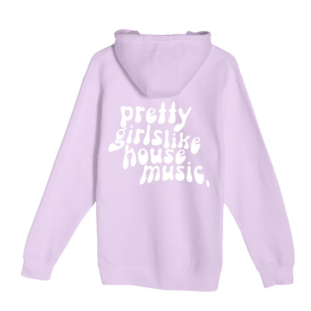 Idol Roc - Unisex Hooded Pocket Sweatshirt "Pretty Girls Like House"