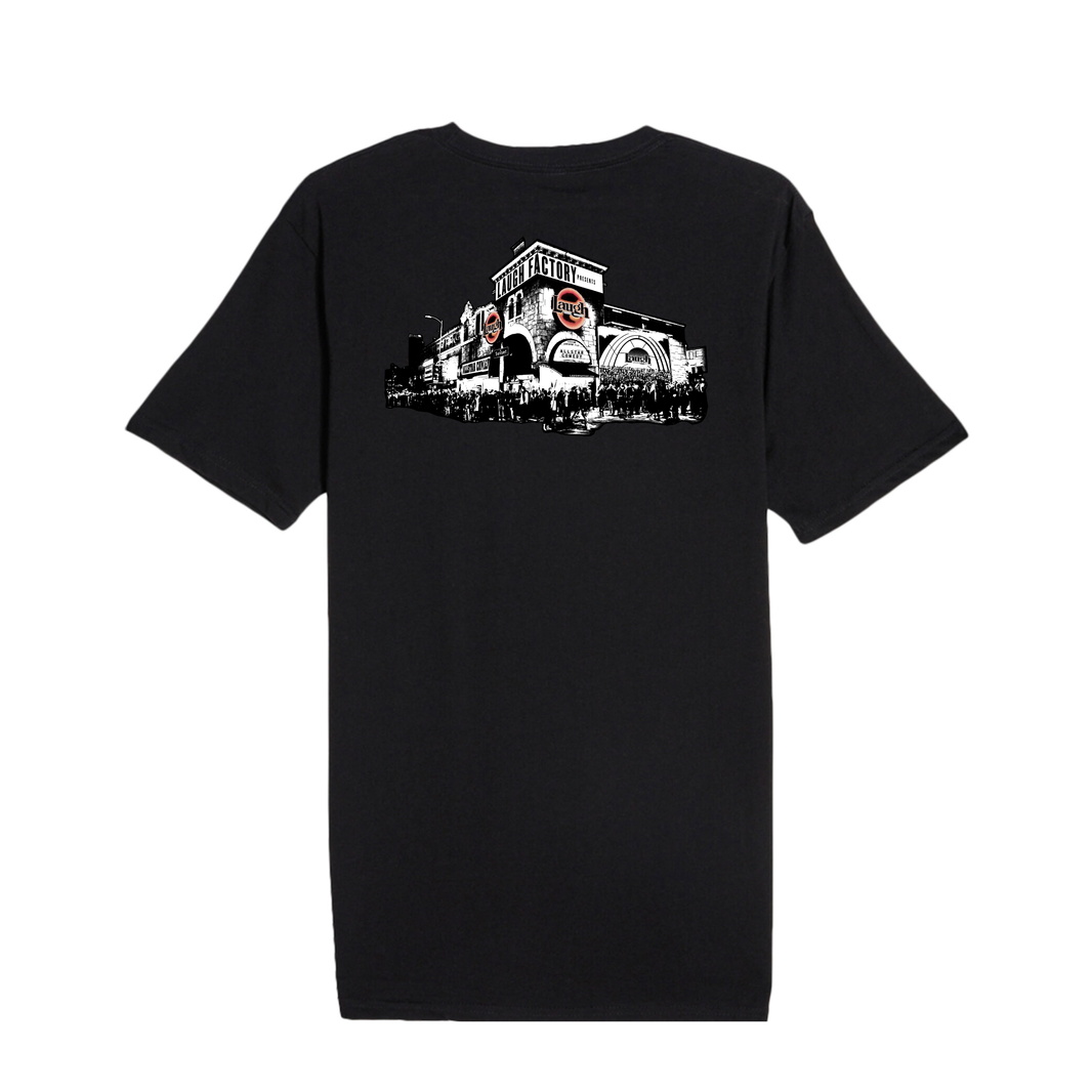 Laugh Factory (Comic) - Premium Unisex T-Shirt BLACK (Bulk Order)