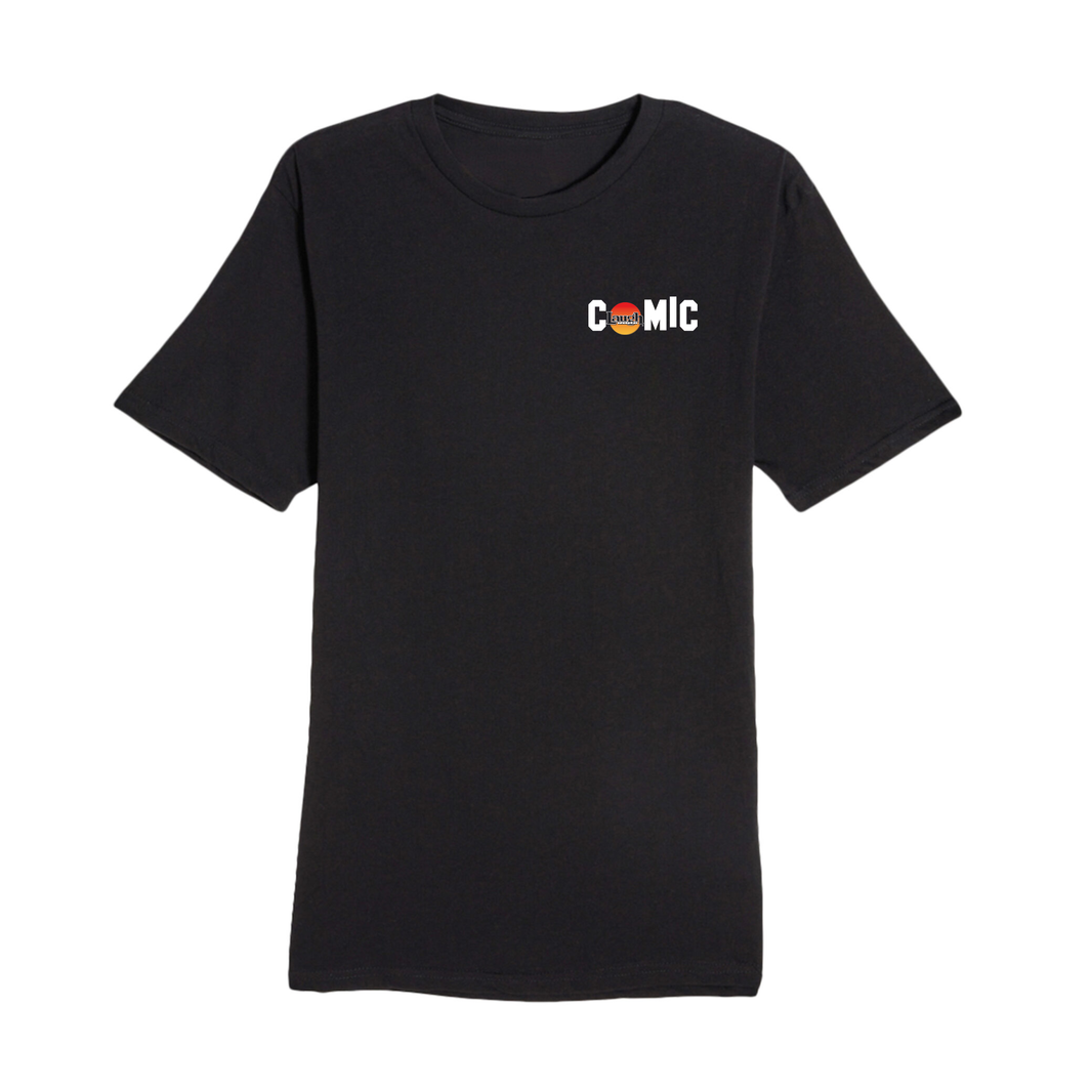 Laugh Factory (Comic) - Premium Unisex T-Shirt BLACK (Bulk Order)