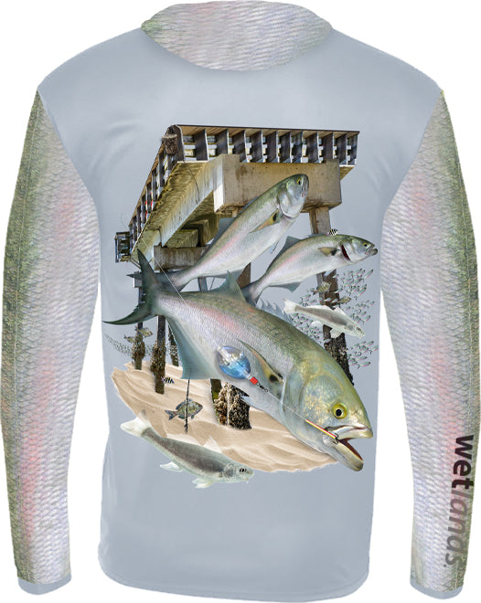 Pier Bluefish - Wetlands Hoodie Gaiter