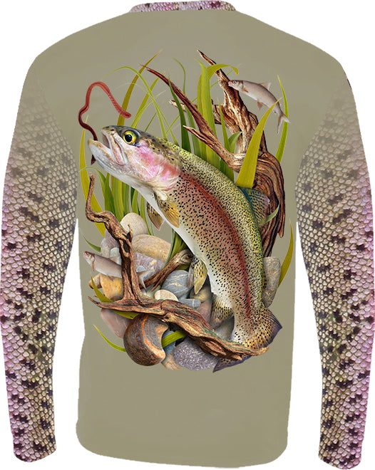 Rainbow Trout - Wetlands Long Sleeve Gaiter