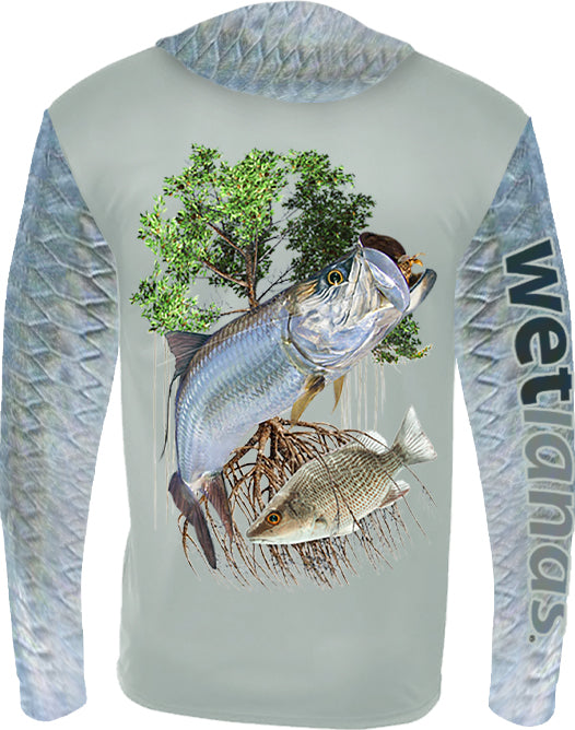Silver Tarpon - Wetlands Hoodie Gaiter