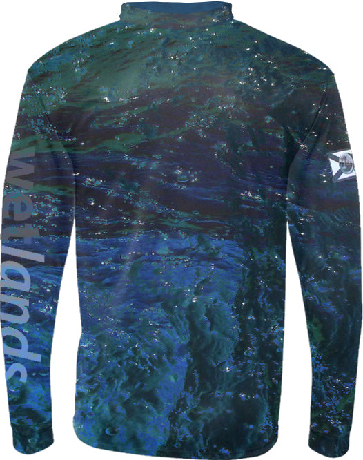 Shortfin Mako  - Wetlands Long Sleeve Gaiter
