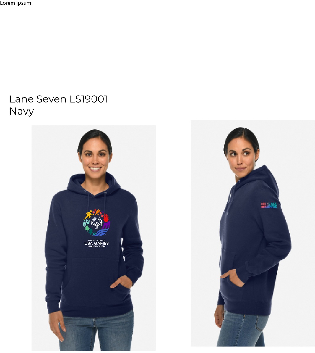 Special Olympics Sample LS15009 (Printed)