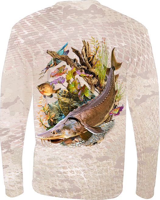 Spring Sturgeon - Wetlands Long Sleeve