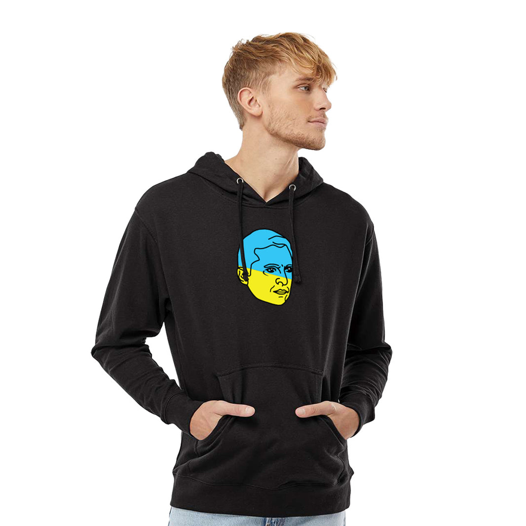 Mr.President.io Premium Unisex hooded sweatshirt Black 2XL