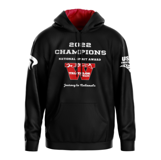 Perspective Fitware "JOURNEY TO NATIONALS" Black Unisex Hooded Sweatshirt
