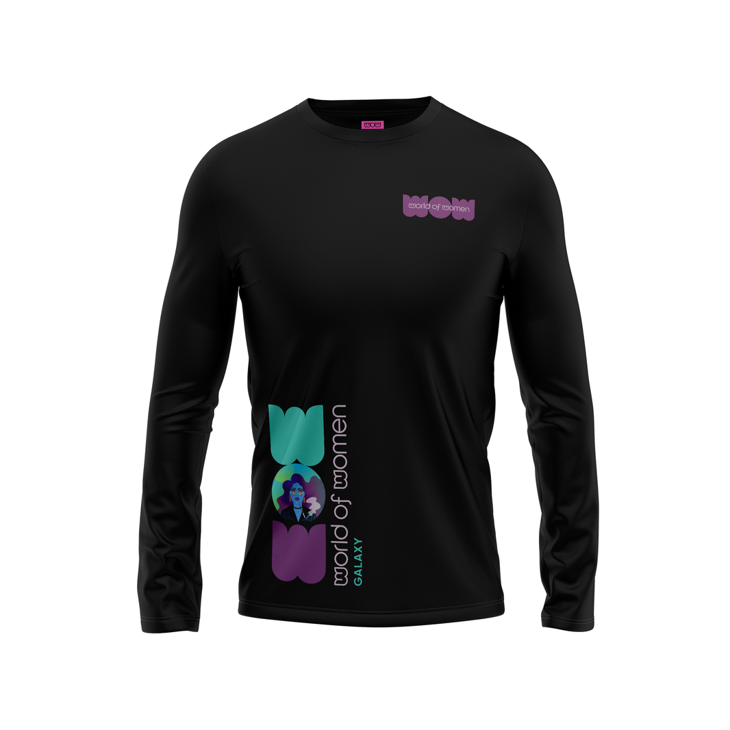 wow x merchadise tradeshow 10/22 DTF Black long sleeve