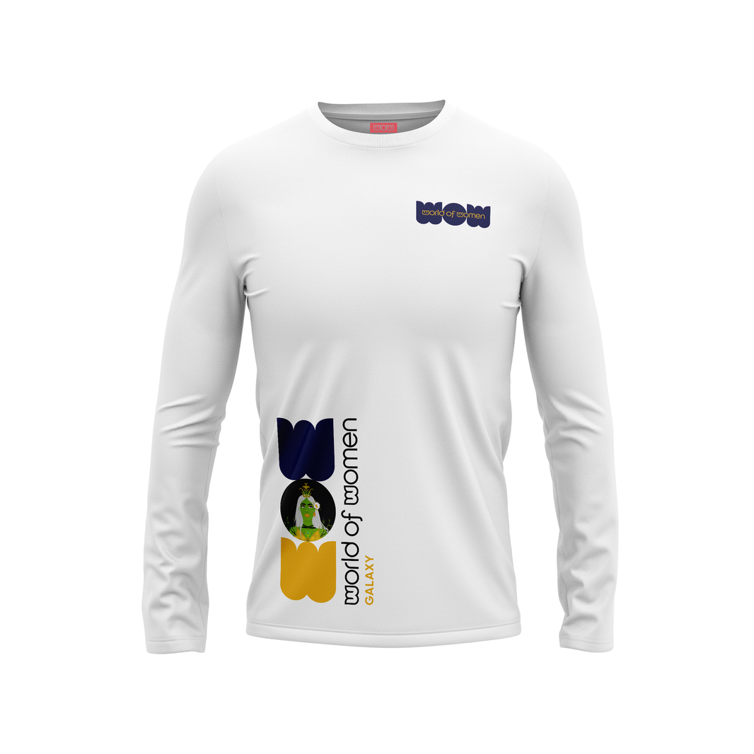 wow x merchadise tradeshow 10/22 DTF White long sleeve