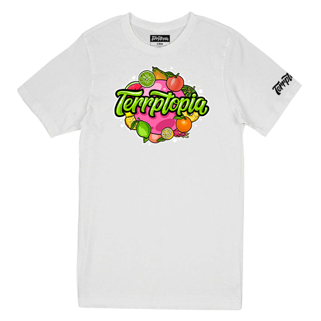 Terrptopia's White TerpCocktail 2022 T-shirt
