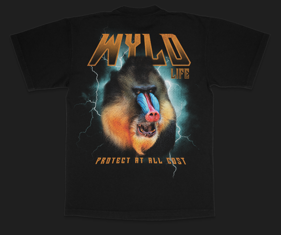 WYLD Animal "Mandril" Premium tee