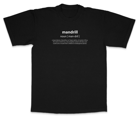 WYLD Animal "Mandril" Premium tee