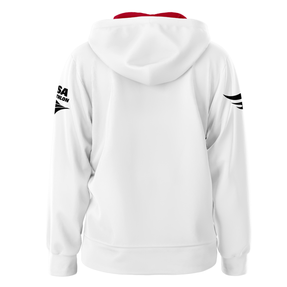 Perspective Fitware "JOURNEY TO NATIONALS" White Unisex Hooded Sweatshirt