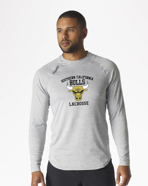 Legends PO#SOCALBULLS Enzo LS Tee Light Gray Heather