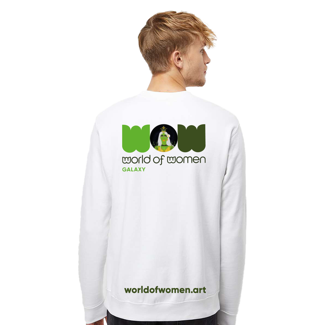 wow x merchadise tradeshow 10/22 DTF White crew